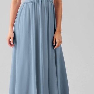 Kennedy Blue Halter Dress - Ginger